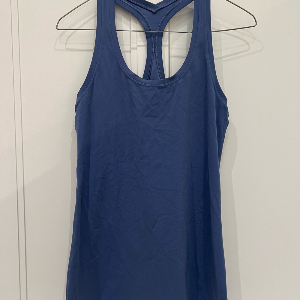lululemon athletica Slate Blue Tank Top